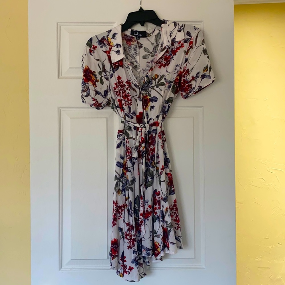 Floral spring dress